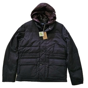 PAUL SMITH Puffer Jacket Gilet 3 in 1 Coat Black Teflon Coated Mens M - Picture 1 of 24