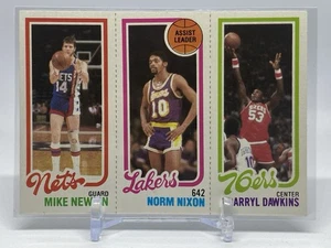 Darryl Dawkins/Norm Nixon/Mike Newlin 1980-81 Topps #180/134/159 - Bild 1 von 2