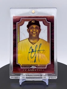 2025 Topps Chrome Cooperstown Calls CC Sabathia Auto /25 SSP HOF Yankees RARE - Picture 1 of 4