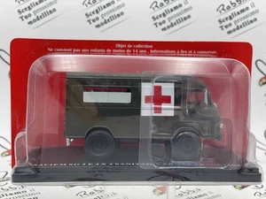 Die Cast " Saviem Sg 2 E 4X4 Sanitaire Armee - 1968 " Utilitaires Renault 1/43 - Picture 1 of 2