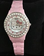 Reloj de pulsera AMONNLISA Hello Kitty Sanrio rosa cerámica para mujer limitado