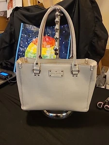 Kate Spade White/Polkadot Lining Totebag #033 - Picture 1 of 24