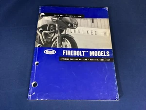 Used 2004 Buell Firebolt Official Factory Parts Catalog, 99574-04Y* - Picture 1 of 7