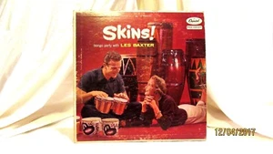1957 Les Baxter Skins Vinyl LP 33 Capitol Records T 774 Jazz - Picture 1 of 5
