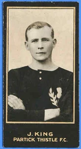 Smith's - 'Footballers' (1914) - J. King (Partick Thistle) - Picture 1 of 2