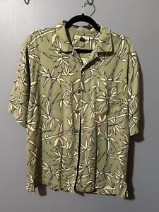 Tommy Bahama Bamboo Short Sleeve Men’s Size Medium Shirt