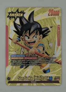 Tarjeta de evento de celebración Daima FS06-01 Son Goku (Mini): ganador del DA - Imagen 1 de 2