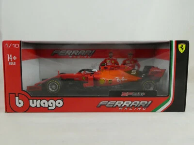BBurago Burago Ferrari SF90 #5 Sebastian Vettel 2019 1/18 18-16807V - Immagine 1 di 4