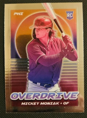 2021 Panini Chronicles Overdrive #10 Mickey Moniak RC!! - Image 1 of 2