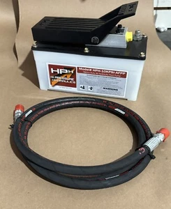 High Pressure Hydraulic Air Pedal Pump 10,000 PSI Free 6 foot hose best quality - Picture 1 of 5