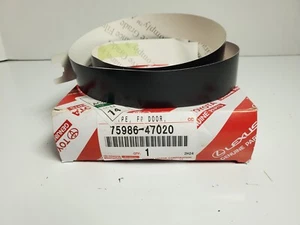 Genuine OEM Toyota 75986-47020 Trim Stripe Tape LH Front 2010-15 Prius - Picture 1 of 4