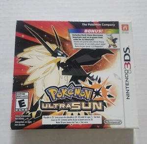 Pokemon Ultra Sun Big Box Bundle w/ Dusk Mane Necrozma Keychain (Nintendo 3DS) - Picture 1 of 8