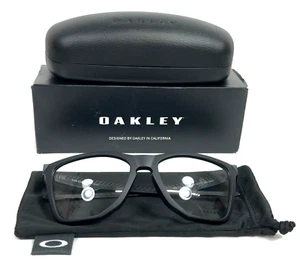 Oakley Eyeglasses Frames THE CUT OX8058-0156 Satin Black Square Matte 56-17-140 - Picture 1 of 12