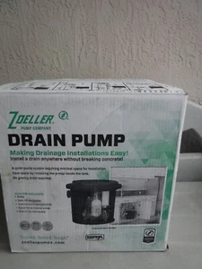 Zoeller 105-0001 - 1/3 HP (M53) Sistema remoto de bomba de fregadero/drenaje con flotador vertical... - Imagen 1 de 8