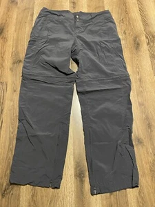ExOfficio Pants, Women's 6, Black, Convertible in to shorts, Knee Insect Shield - Picture 1 of 14
