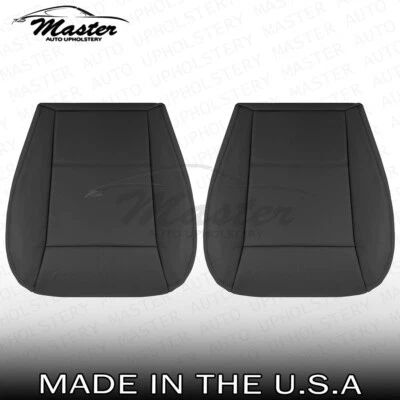 Fundas de asiento de vinilo negras inferiores izquierda y derecha para Subaru Tribeca 2006-2009 Foto 1 de 4