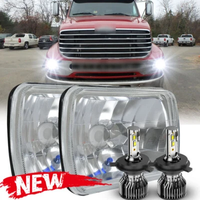 2 светодиодные фары 7x6 5x7 Hi/Lo DOT FIT Sterling для коммерческого грузовика LT9500 - Изображение 1 из 4