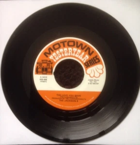 The Jackson 5 - The Love You Save / I'll Be There 7" Vinyl MOTOWN PLAY TESTED EX - Foto 1 di 5