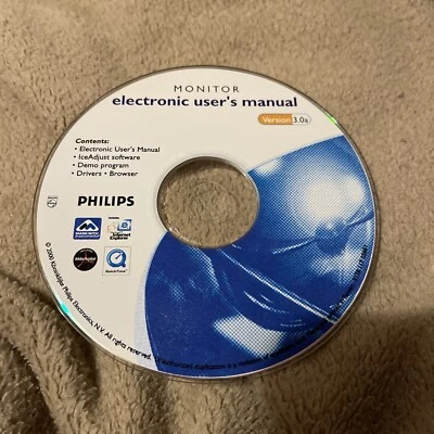 Philips Monitor Electronic Users Manual Version 3.0a - Image 1 of 4