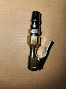 Tubo aria mandrino pneumatico flusso aperto attacco rapido adattatore 1/4 femmina NPT - Foto 1 di 3