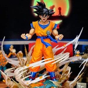 Anime Dragon Ball Son Goku Super Saiyan Figure Action Figure Model - Picture 1 of 8