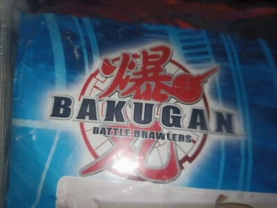 NOS BRAND NEW Rare BAKUGAN Anime Twin Reversible Comforter YUGIOH POKEMON NIP - Image 1 of 4