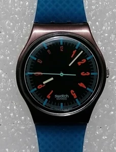 Swatch ICEBREAKER GX 113 - De colección Original Hecho en Suiza 1989 Sin Usar - Imagen 1 de 6
