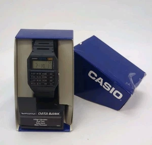 Reloj Calculadora Banco de Datos Casio WR 3208 CA-53W De Colección - Imagen 1 de 8