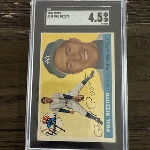 1955 Topps Phil Rizzuto #189 SGC 4.5 - Picture 1 of 3
