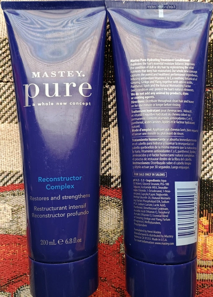 COMPLEJO RECONSTRUCTOR MASTEY puro restaura y fortalece revitaliza el encrespado seco  Foto 1 de 1