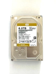 Hard Drive WD Gold WD6002FRYZ 6TB 7.2K 128MB SATA III 3.5'' - Picture 1 of 1