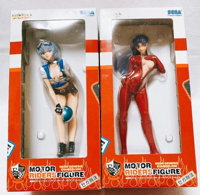 Evangelion Ayanami Rei Misato Motor Riders Figur SEGA Sonderbestellung Set Von 2 - Bild 1 von 4