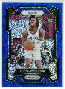Panini Prizm Chris Livingston Blue Sparkle Prizm RC/144 2023-24 - Imagen 1 de 2