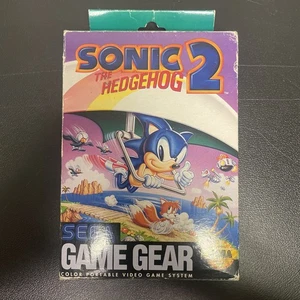 Sonic The Hedgehog 2 Sega Game Gear 1992 Sega NUOVO DI ZECCA scatola aperta - Foto 1 di 8