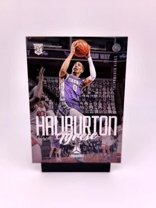 Tyrese Haliburton RC Luminance Base 2020-21 Panini Chronicles NBA Sacramento  - Imagen 1 de 2