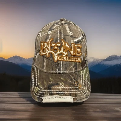 Gorra de béisbol camuflada arco ballesta calavera ciervo buck coleccionista de huesos Foto 1 de 4