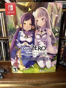 Re:ZERO The Prophecy of the Throne - Collector's Edition (Nintendo Switch, 2021) - Bild 1 von 1