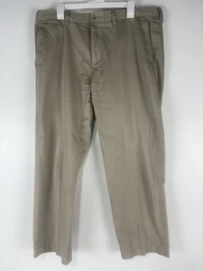 Polo By Ralph Lauren Khaki Preston Hose 100 % Baumwolle Herren Größe 38 X 30 - Bild 1 von 11