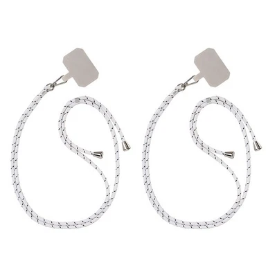 New2in1 Pack Universal Phone Lanyard Case Cover Holder Sling Necklace Strap Cord - Image 1 of 4