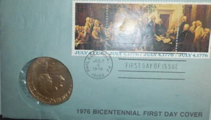 1976 Bicentennial First Day Cover American Revolution - Bild 1 von 5