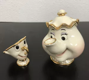 Lenox Mrs. Potts & Chip-Beauty And The Beast Disney Showcase Collection - Picture 1 of 16