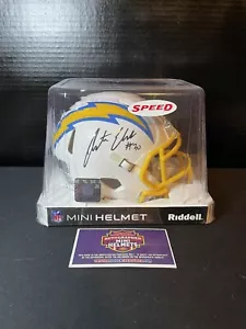 Austin Ekeler Speed Mini Helmet Tristar COA - Picture 1 of 1