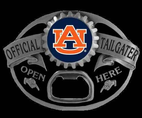 AUBURN TIGERS TAILGATER BOTTLE OPENER BELT BUCKLE Cover