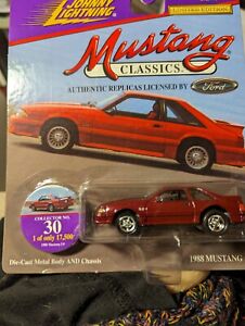 1997 Johnny Lightning Mustang Classics (231-03) Limited Edition 1988 Mustang 5.0