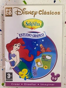 LA SIRENITA JUEGO PC ESTUDIO GRAFICO  DISNEY CLASICOS DISEÑAR CREAR IMAGINAR - Foto 1 di 3