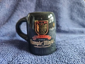 Rumpel Minze Pfefferminzschnaps schwarz Becher Schnapsglas - Bild 1 von 1