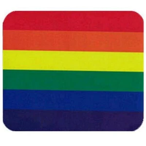 Regenbogenmousepad Schwule Lesben LGBT Bunter PC Mouse-Pad Pride GAYRADO Neu - Bild 1 von 1