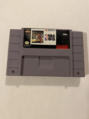 NBA Live '95 (Super Nintendo SNES 1995) - Tested Video Game Cartridge Works Fine - Image 1 of 4