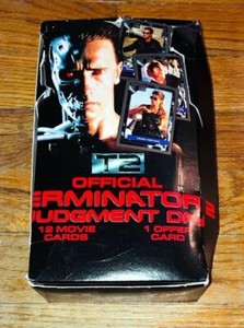 Official Terminator 2 Judgment Only Trading Card Box New In Open Box 1991
