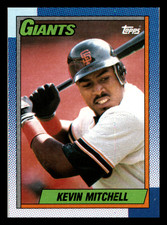 1990 Topps Kevin Mitchell  San Francisco Giants #500 NM-MINT Baseball Card